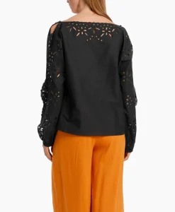 Marccain Collectie Blouse Wc 51.38 W68 Zwart*Dames Blouses