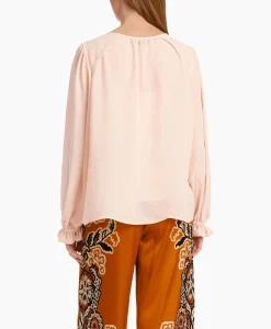 Marccain Collectie Blouse Wc 51.33 W30 Rose*Dames Blouses