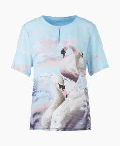 Marccain Collectie Blouse Wc 55.07 J08 Licht Blauw*Dames Blouses