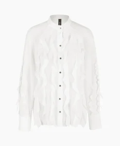 Marccain Collectie Blouse Wc 51.27 W44 Off White*Dames Blouses