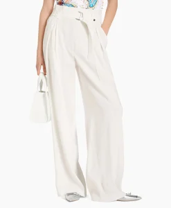 Marccain Collectie Broek Wc 81.52 W47 Off White*Dames Broeken