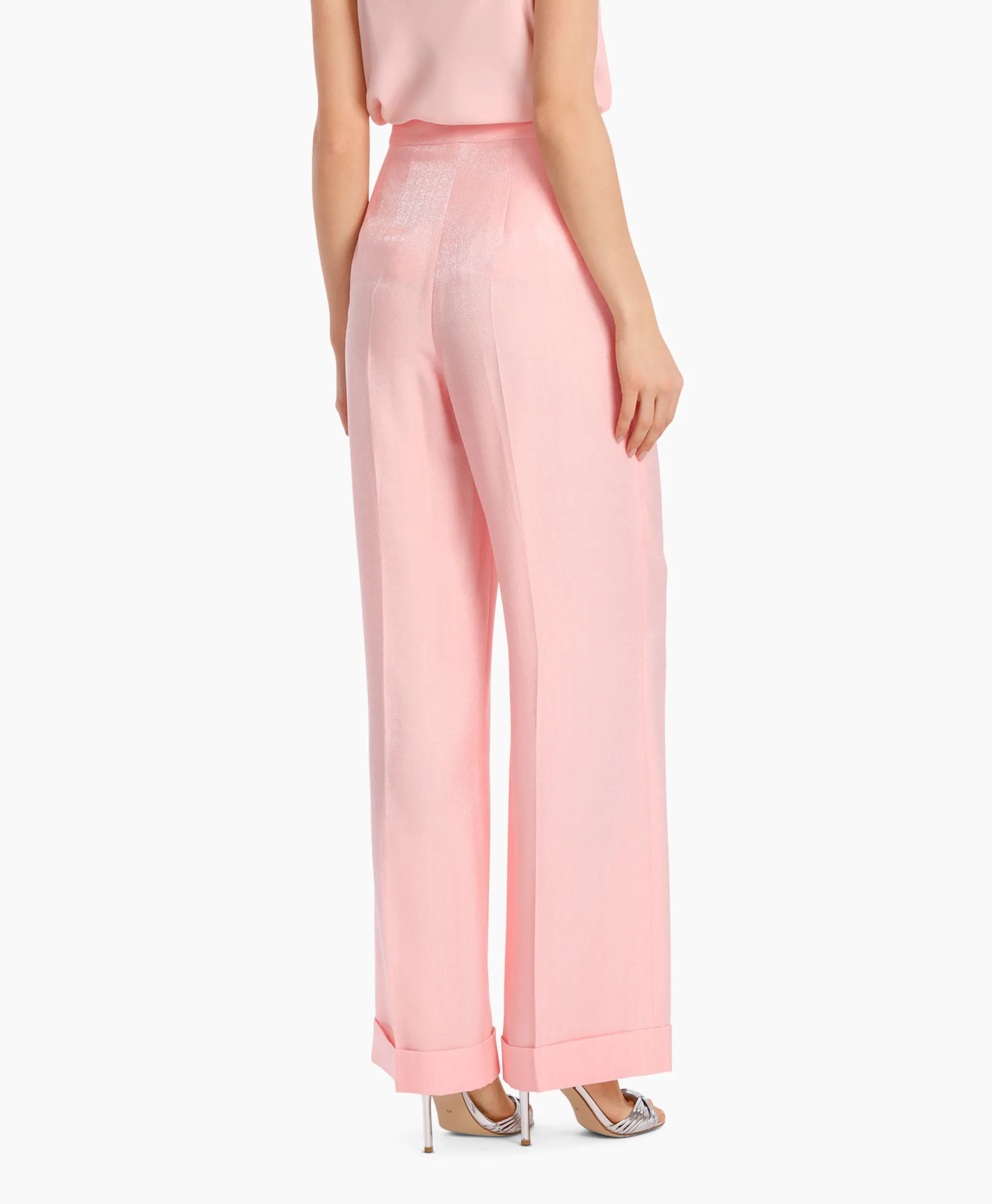 Marccain Collectie Broek Wc 81.46 W84 Zalm*Dames Broeken