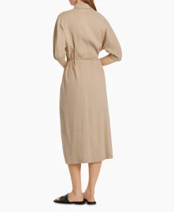 Marccain Collectie Jurk Wc 21.48 W47 Beige*Dames Bruiloftskleding