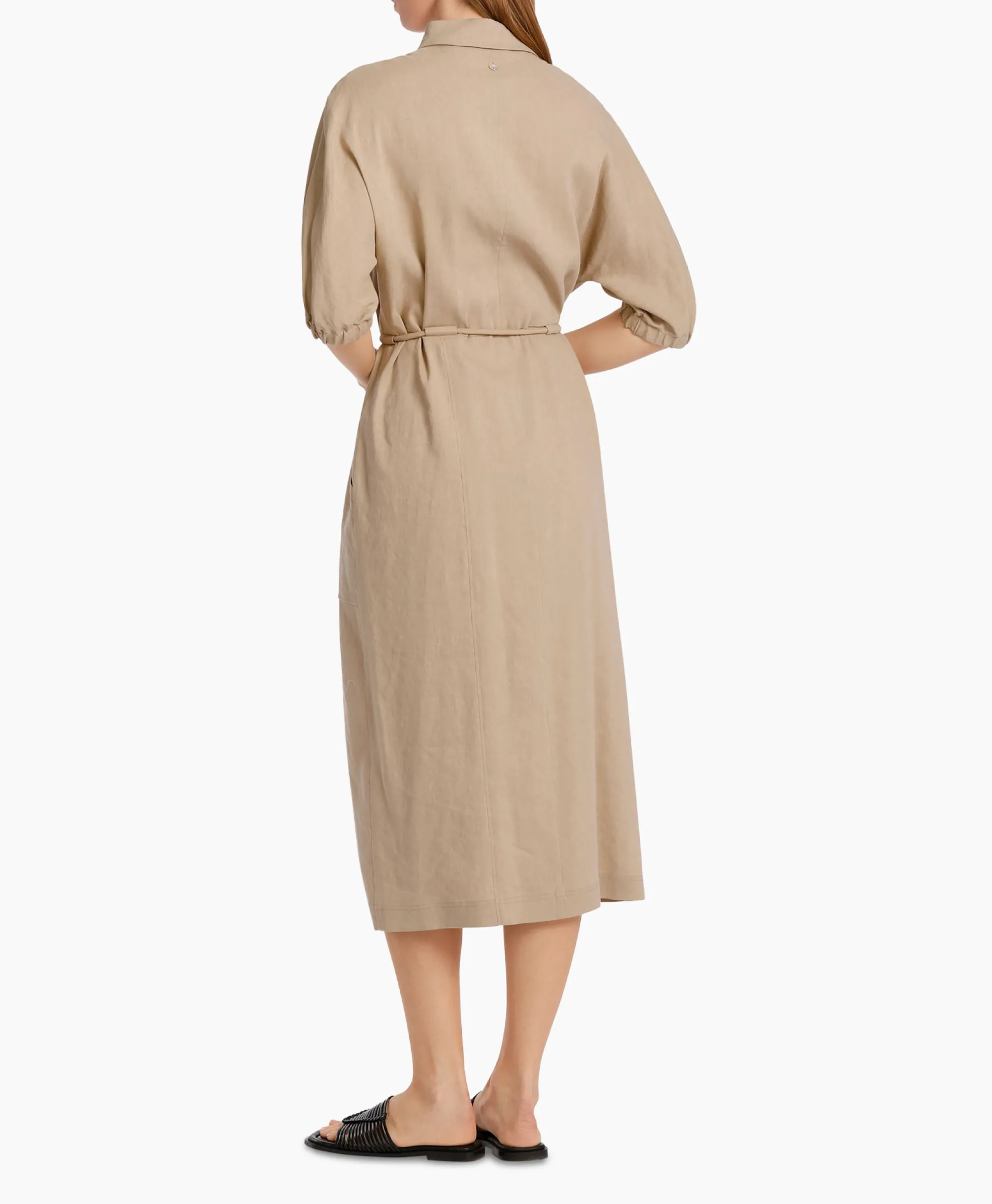 Marccain Collectie Jurk Wc 21.48 W47 Beige*Dames Bruiloftskleding