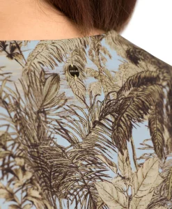 Marccain Collectie Mini Jurk Uc 21.24 W54 Blauw*Dames Bruiloftskleding