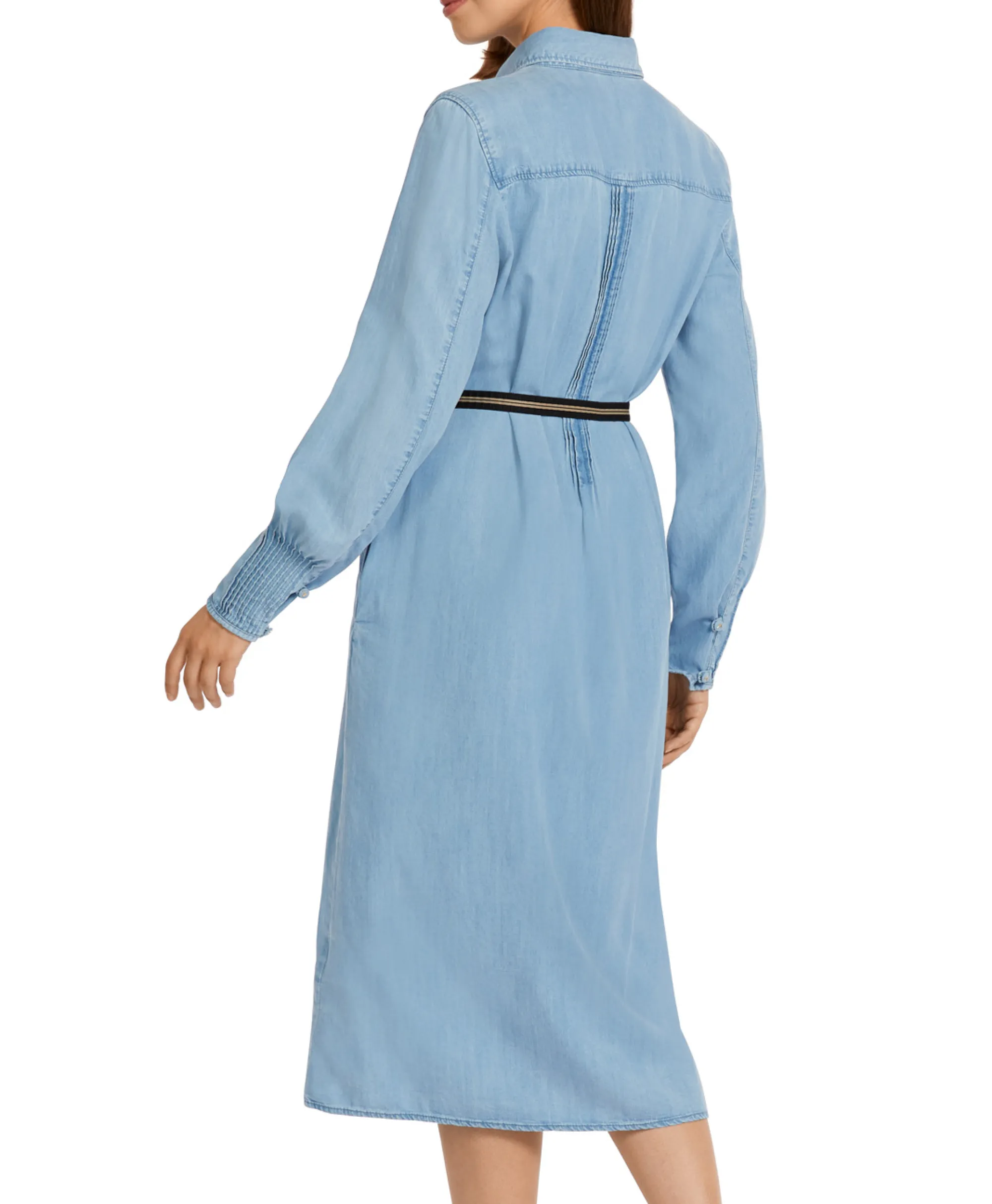 Marccain Collectie Mini Jurk Uc 21.02 D63 Licht Blauw*Dames Bruiloftskleding