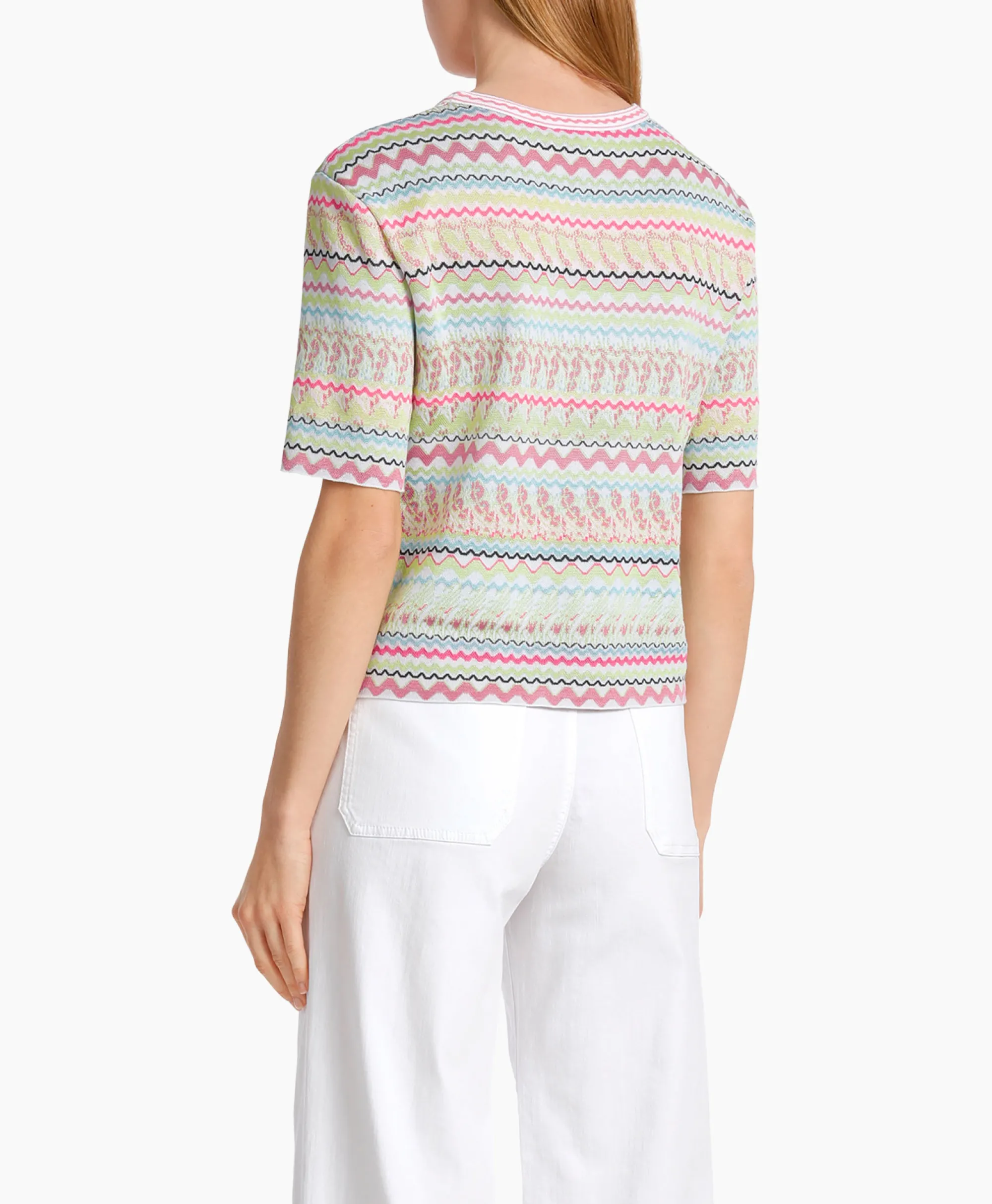 Marccain Collectie Pullover Wc 41.38 M36 Groen*Dames T-Shirts & Tops