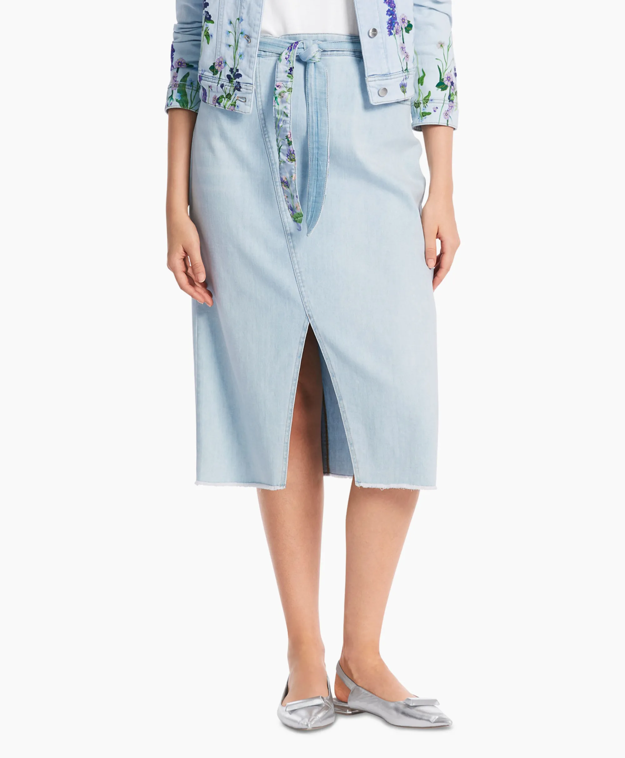 Marccain Collectie Rok Wc 71.05 D04 Licht Blauw*Dames Rokken