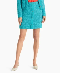 Marccain Collectie Rok Wc 71.01 M01 Turquoise*Dames Rokken