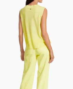 Marccain Collectie Top Wc 61.05 M73 Midden Geel*Dames T-Shirts & Tops