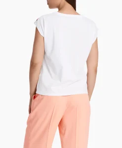 Marccain Collectie T-Shirt Wc 48.67 J25 Wit*Dames T-Shirts & Tops