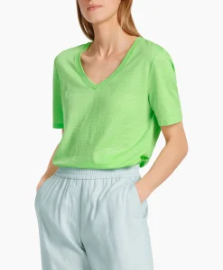 Marccain Collectie T-Shirt Wc 48.34 J54 Groen*Dames T-Shirts & Tops