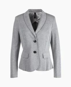 Marccain Essentials Blazer +E 34.10 J23 Grijs*Dames Blazers