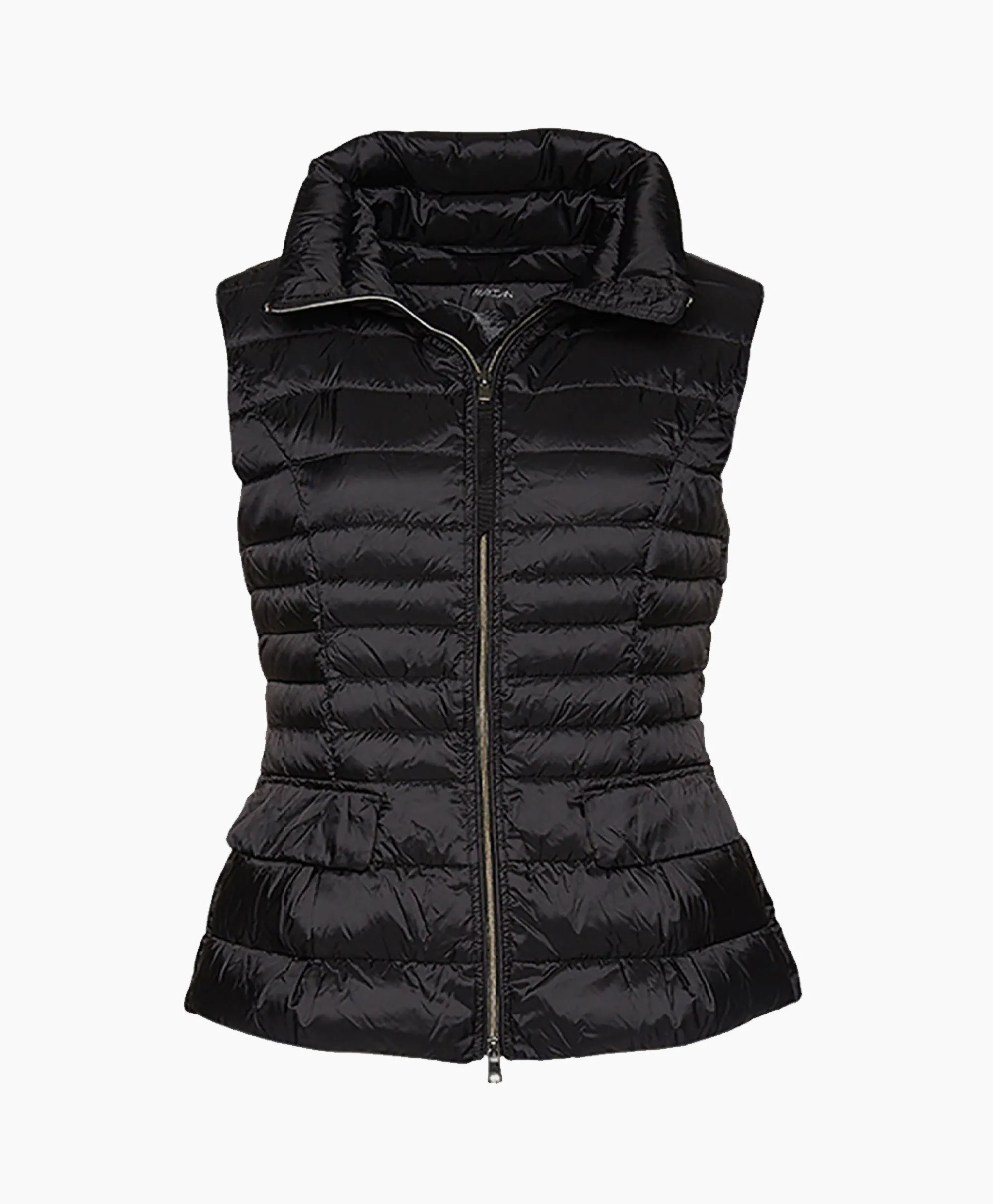 Marccain Essentials Vest +E 37.15 W11 Zwart*Dames Jassen