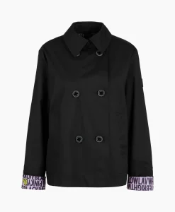 Marccain Sport Jack Ws 12.02 W01 Zwart*Dames Jassen