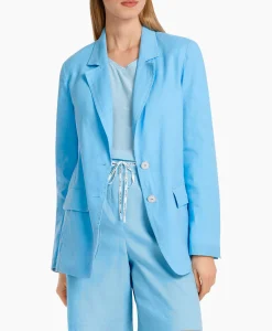 Marccain Sport Jasje Ws 34.12 W03 Blauw*Dames Jassen