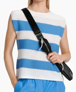 Marccain Sport Top Ws 61.16 M36 Donker Blauw*Dames T-Shirts & Tops