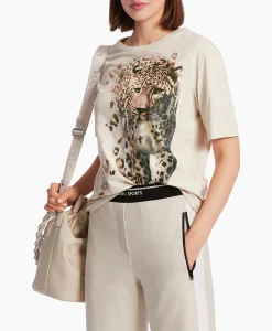 Marccain Sport T-Shirt Ws 48.21 J25 Grijs*Dames T-Shirts & Tops