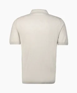 Maurizio Baldassari Polo Light Knitted Licht Grijs*Heren Polo's