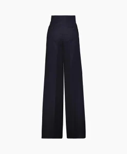 Maxmara Pantalon Cervo Donker Blauw*Dames Broeken