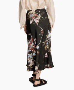 Munthe Midi Rok Carson Off White*Dames Rokken