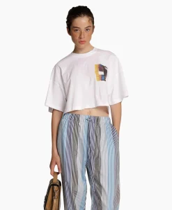 Munthe T-Shirt Mabelica Wit*Dames T-Shirts & Tops