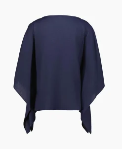 Natan Blouse Alban-J1Tkn01 Donker Blauw*Dames Blouses