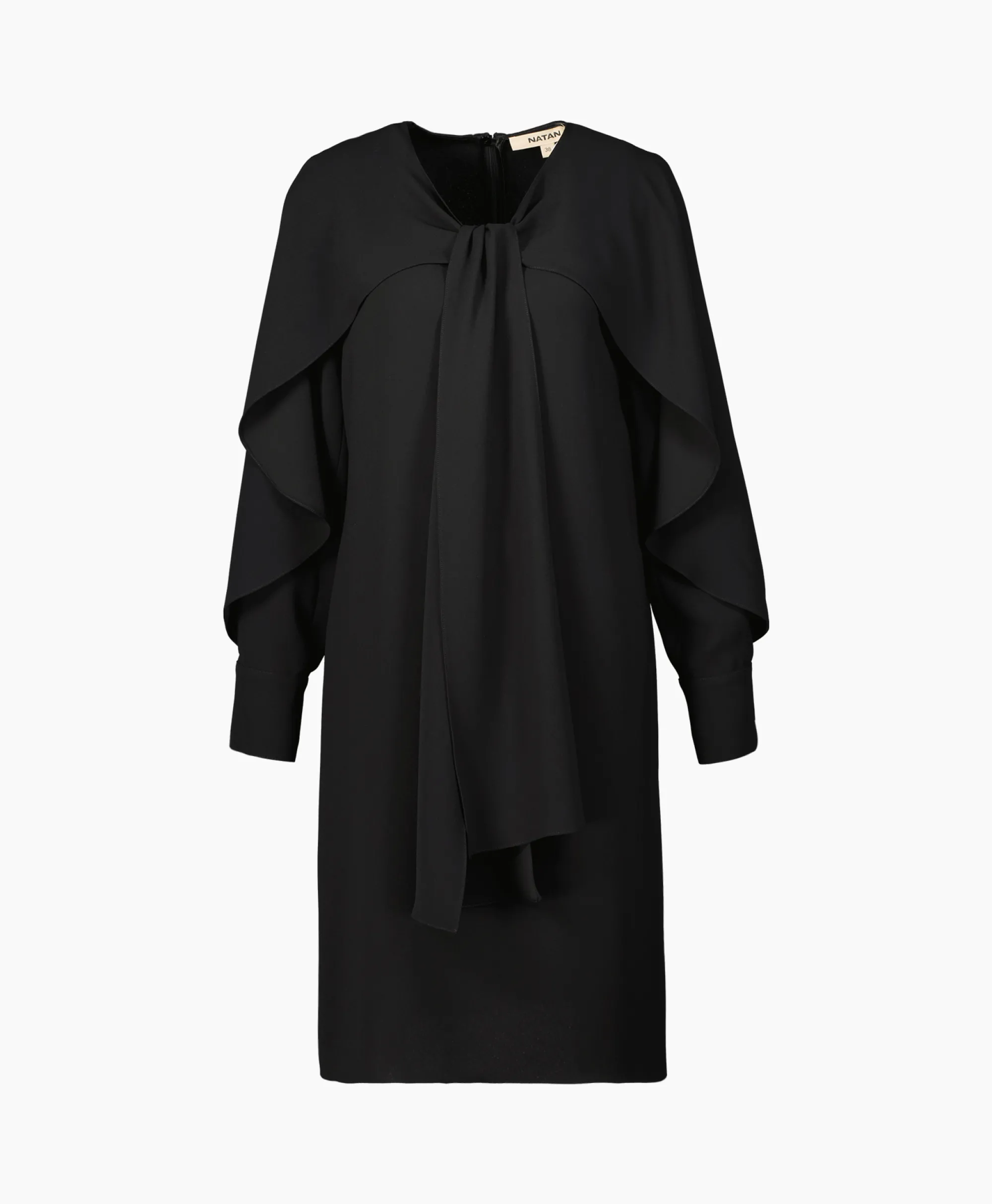 Natan Midi Jurk Vase-N6Nj03 Zwart*Dames Jurken