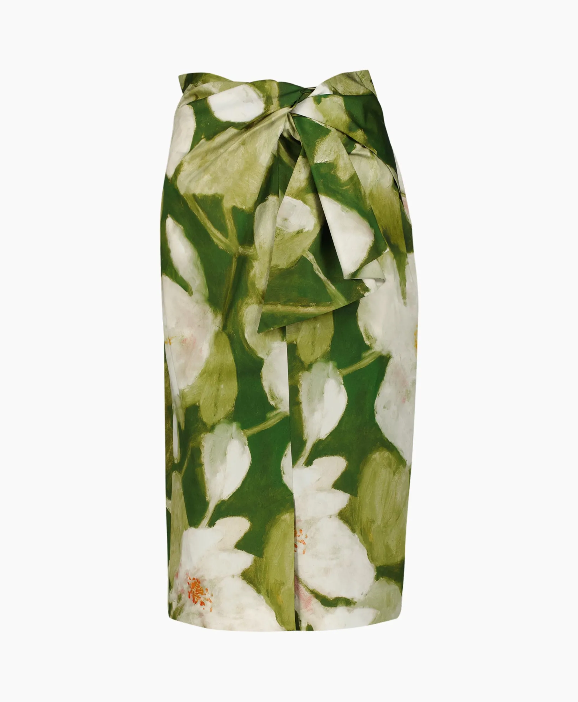 Natan Midi Rok Adele-J3Ap08 Groen*Dames Rokken