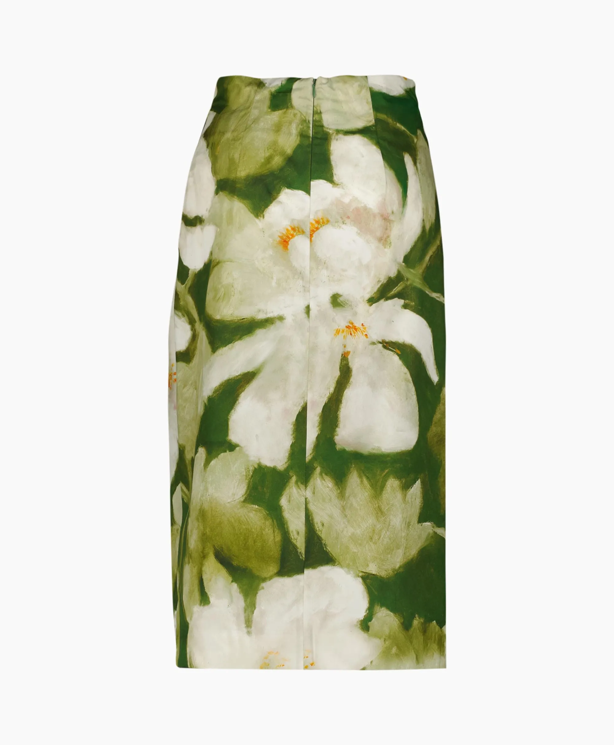 Natan Midi Rok Adele-J3Ap08 Groen*Dames Rokken