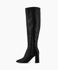 Natan Schoenen Langelaars Duniazwart*Dames Laarzen