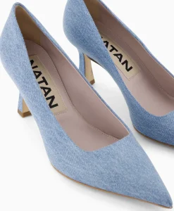 Natan Schoenen Pump Jeans Col. 11 Blauw*Dames Pumps