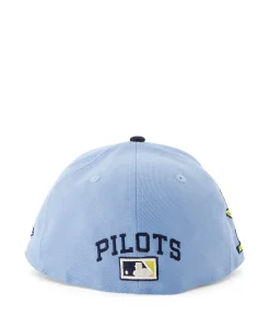 New Era Pet Coops 59Fifty Lp Seattle Pilots Licht Blauw*Heren Petten