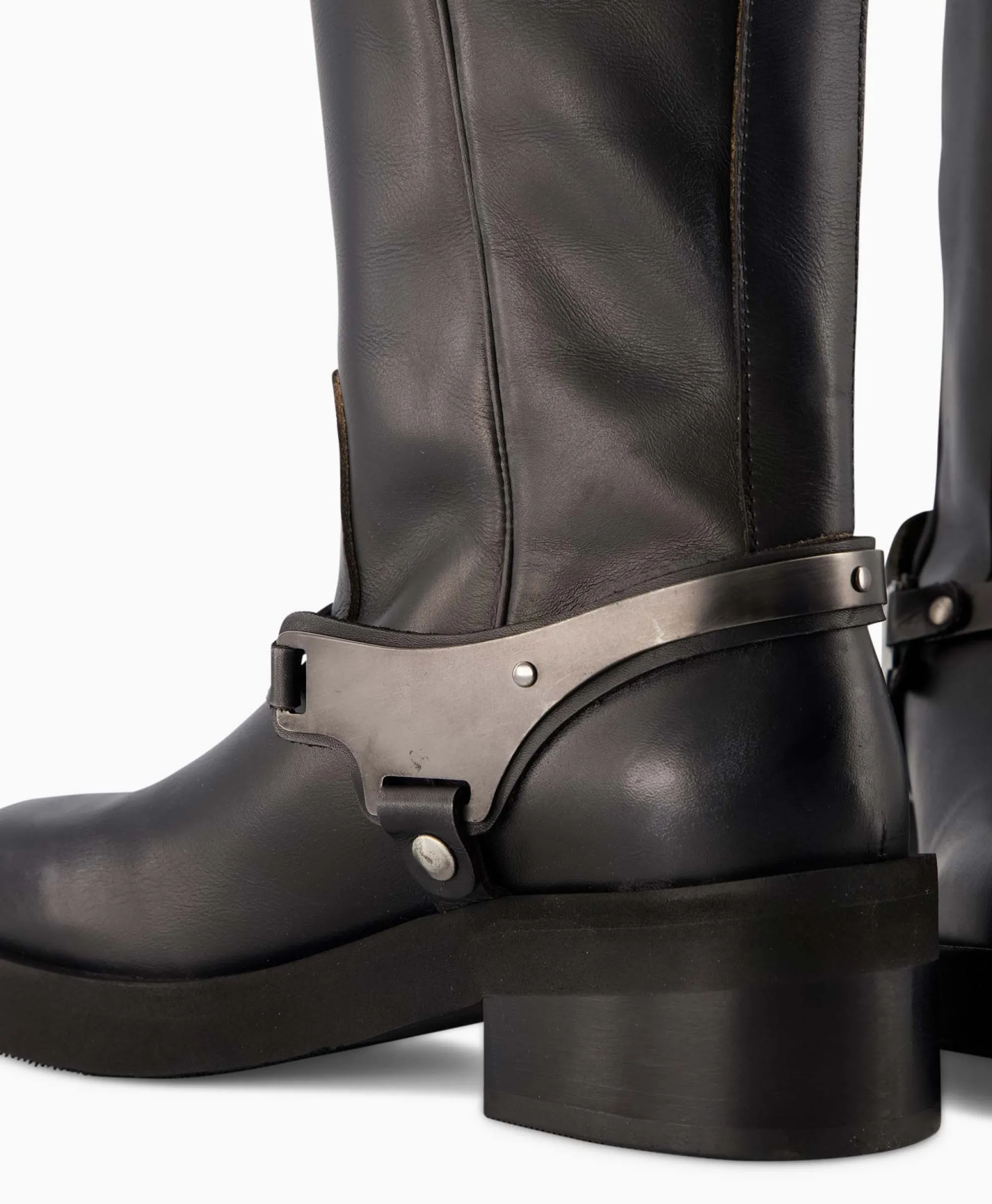 Nubikk Lange Laars Eve Lynn Zwart*Dames Laarzen