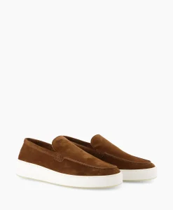 Nubikk Loafer Jiro Mio Bruin*Heren Instappers