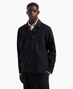 Olaf Hussein Jack Db Workwear Blazer Zwart*Heren Jassen