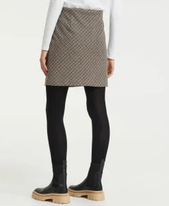 Opus Rok Ravenna Twisted Bruin*Dames Rokken