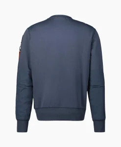 Parajumpers Sweater Sabre Basic Donker Blauw*Heren Truien