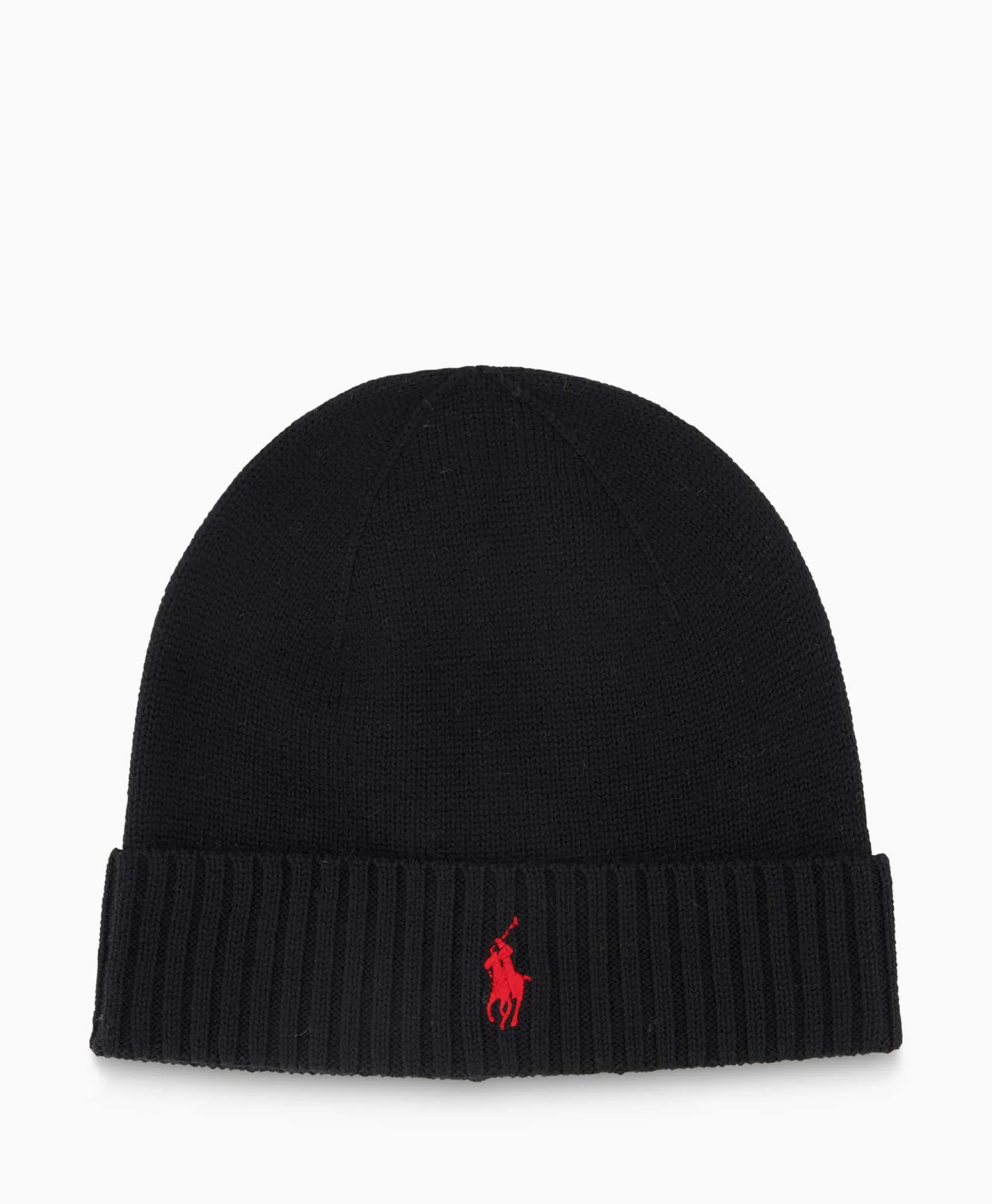 Ralph Lauren Muts Cold Weather Zwart*Heren Mutsen