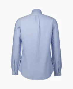 Ralph Lauren Overhemd Classic Oxford Midden Blauw*Heren Overhemden