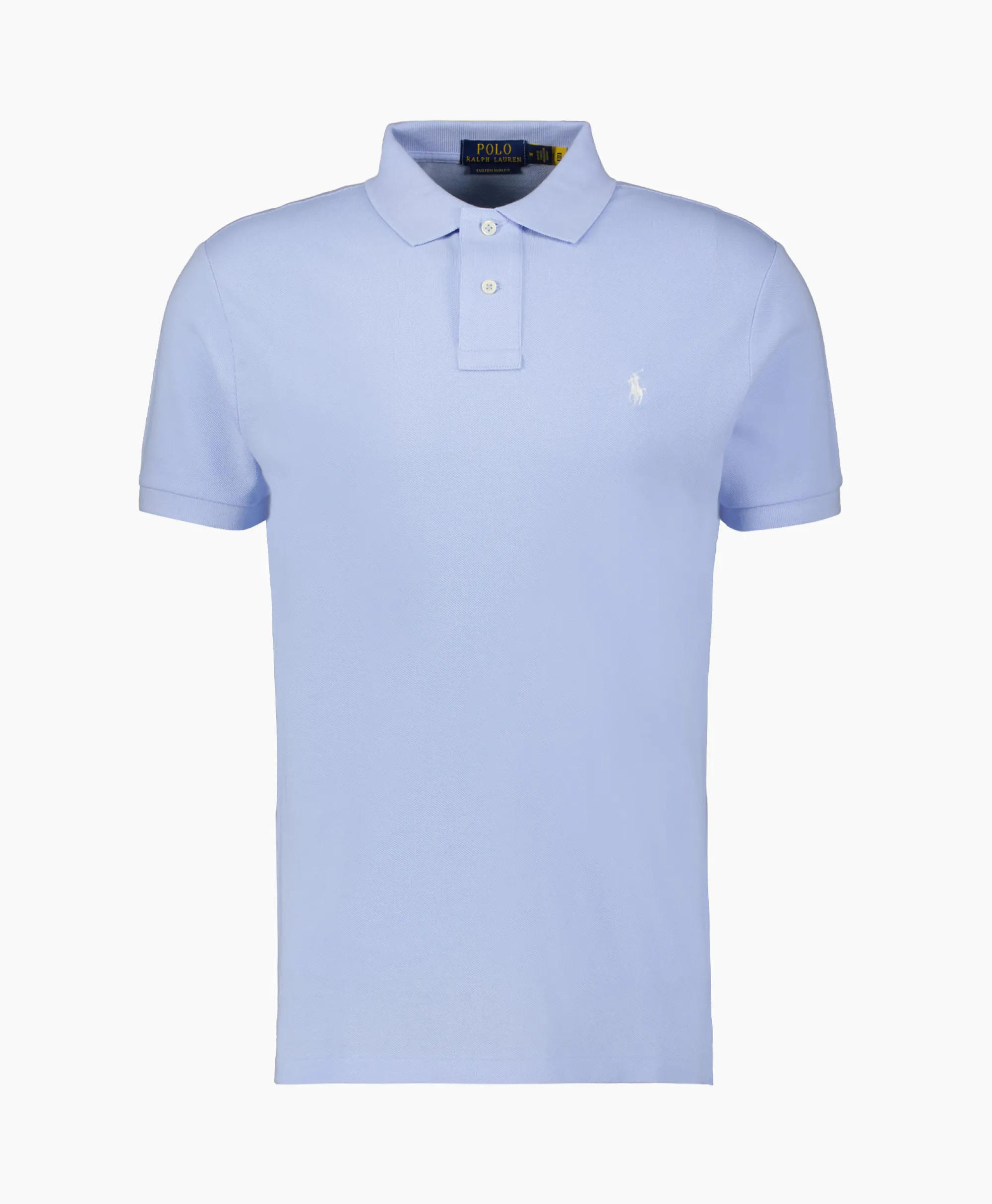 Ralph Lauren Polo Short Sleeve-Knit Licht Blauw*Heren Polo's