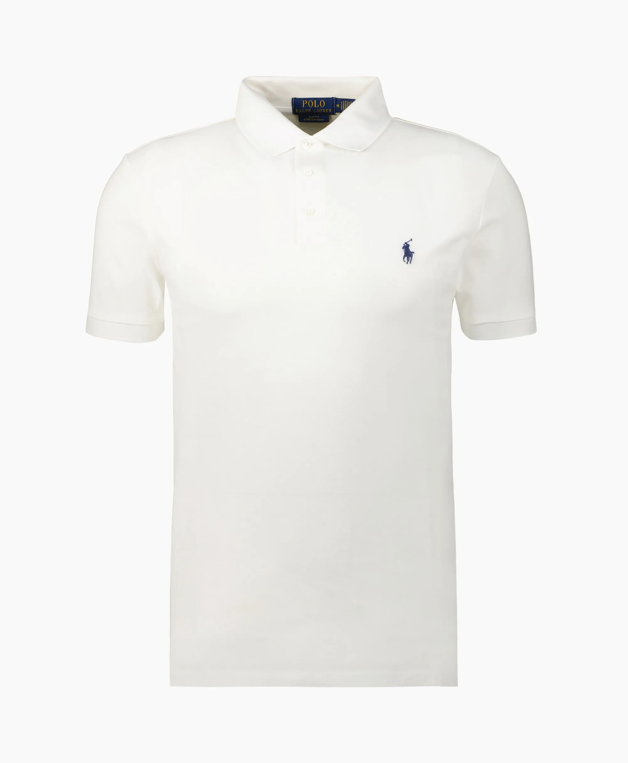 Ralph Lauren Polo Short Sleeve Knit Wit*Heren Polo's