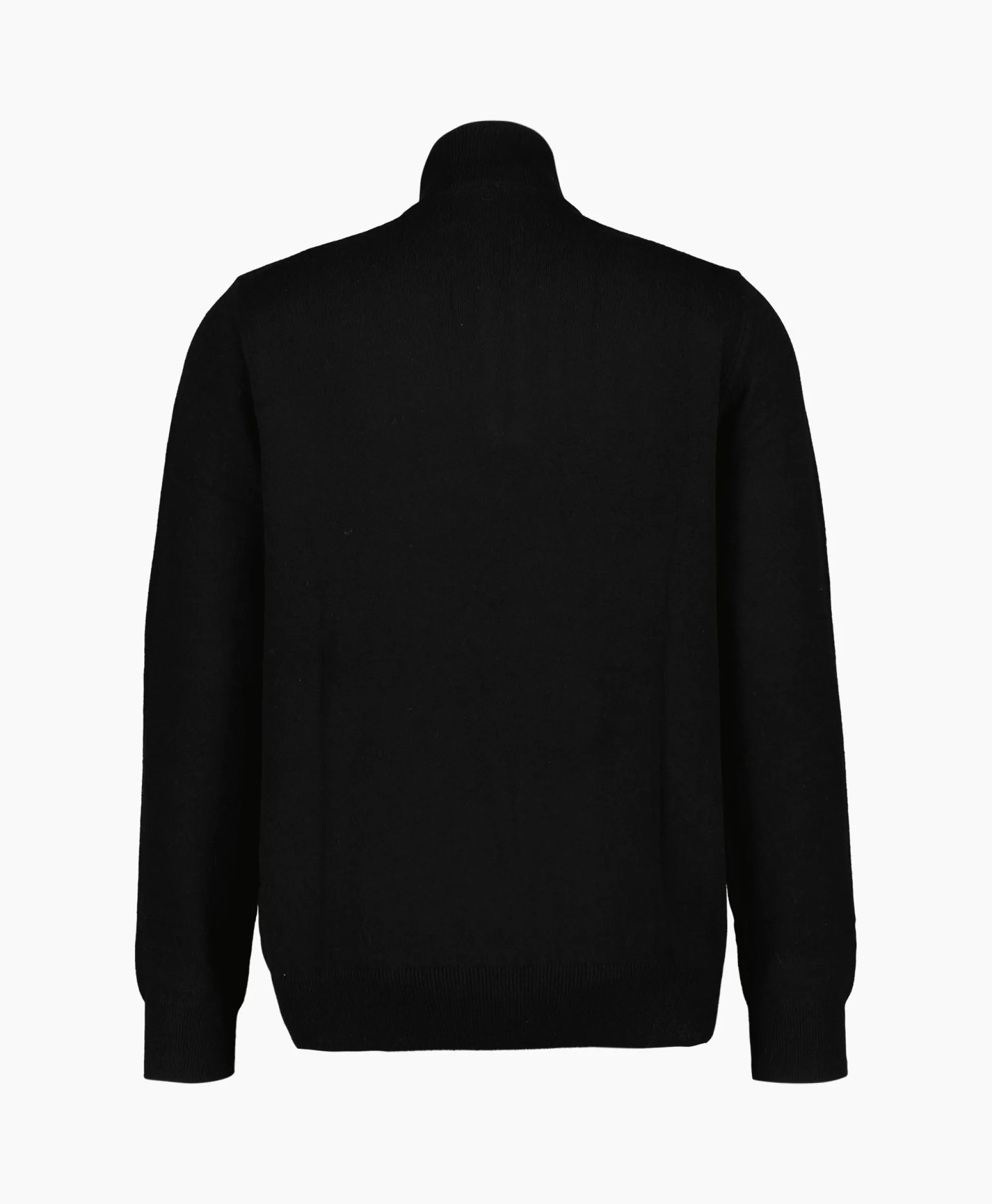 Ralph Lauren Pullover Kwart Zip Merino Zwart*Heren Truien