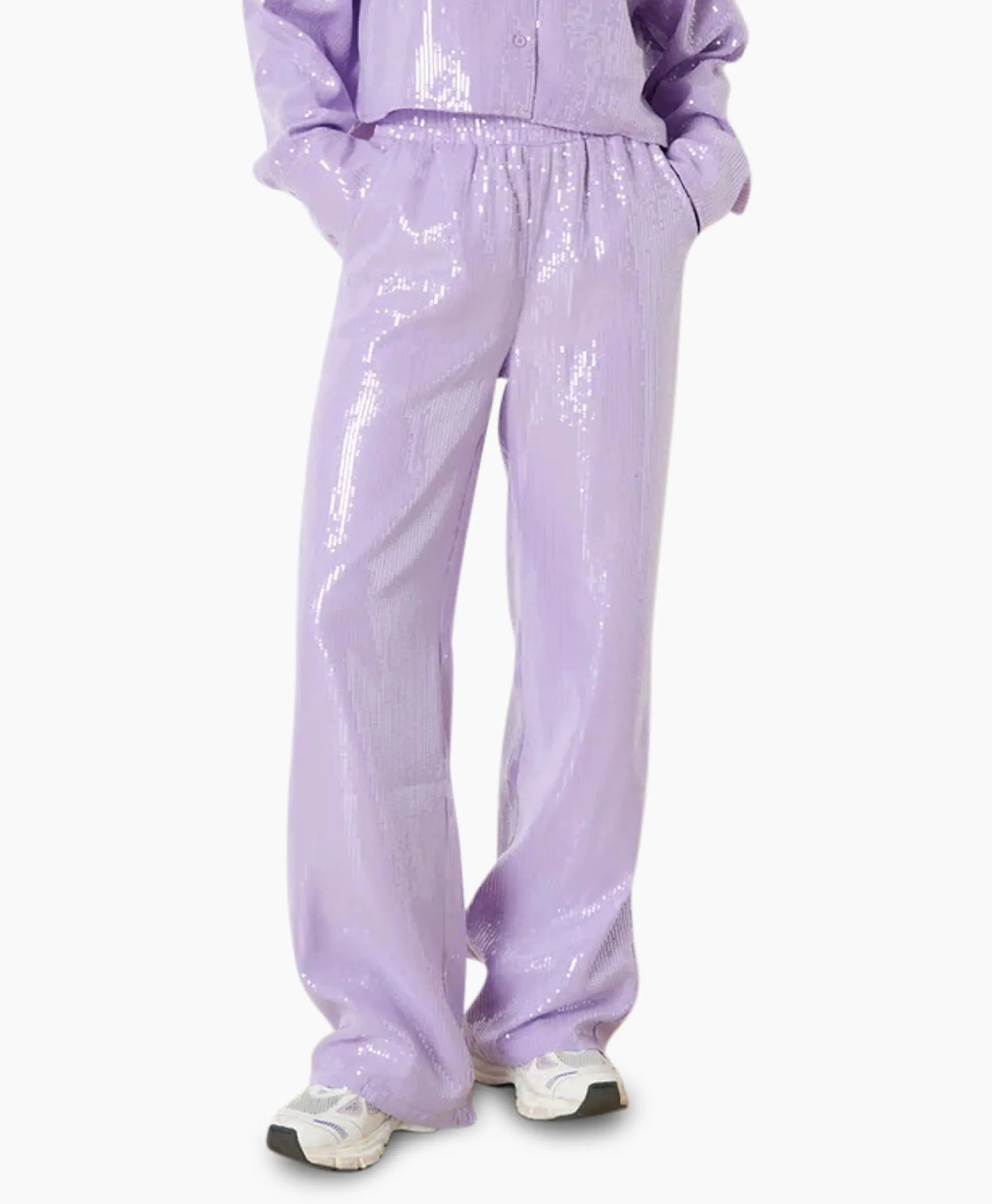 Refined Department Pantalon Nova Paars*Dames Broeken