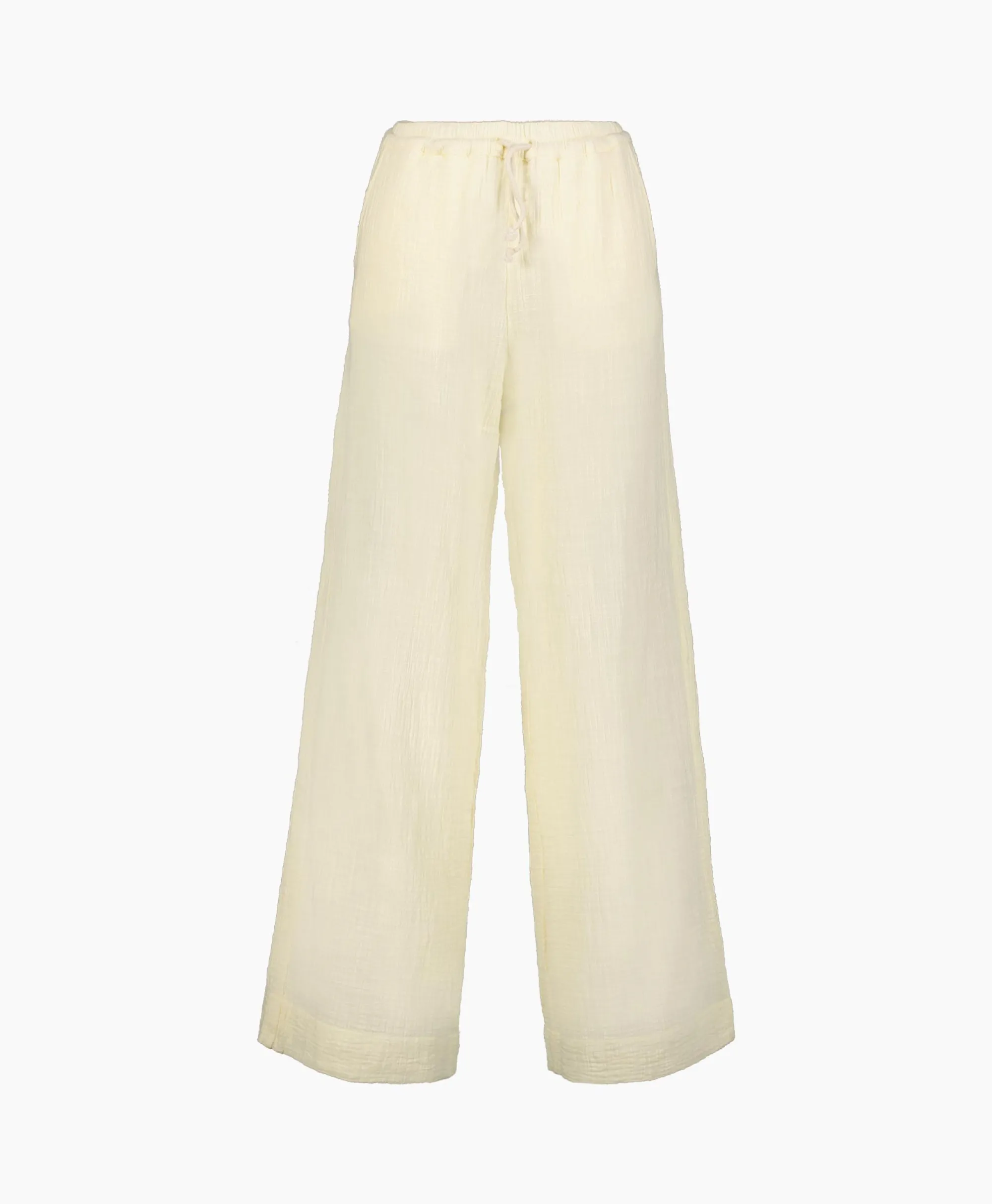 Sea Me Happy Pantalon Riley Bamboo Licht Geel*Dames Broeken
