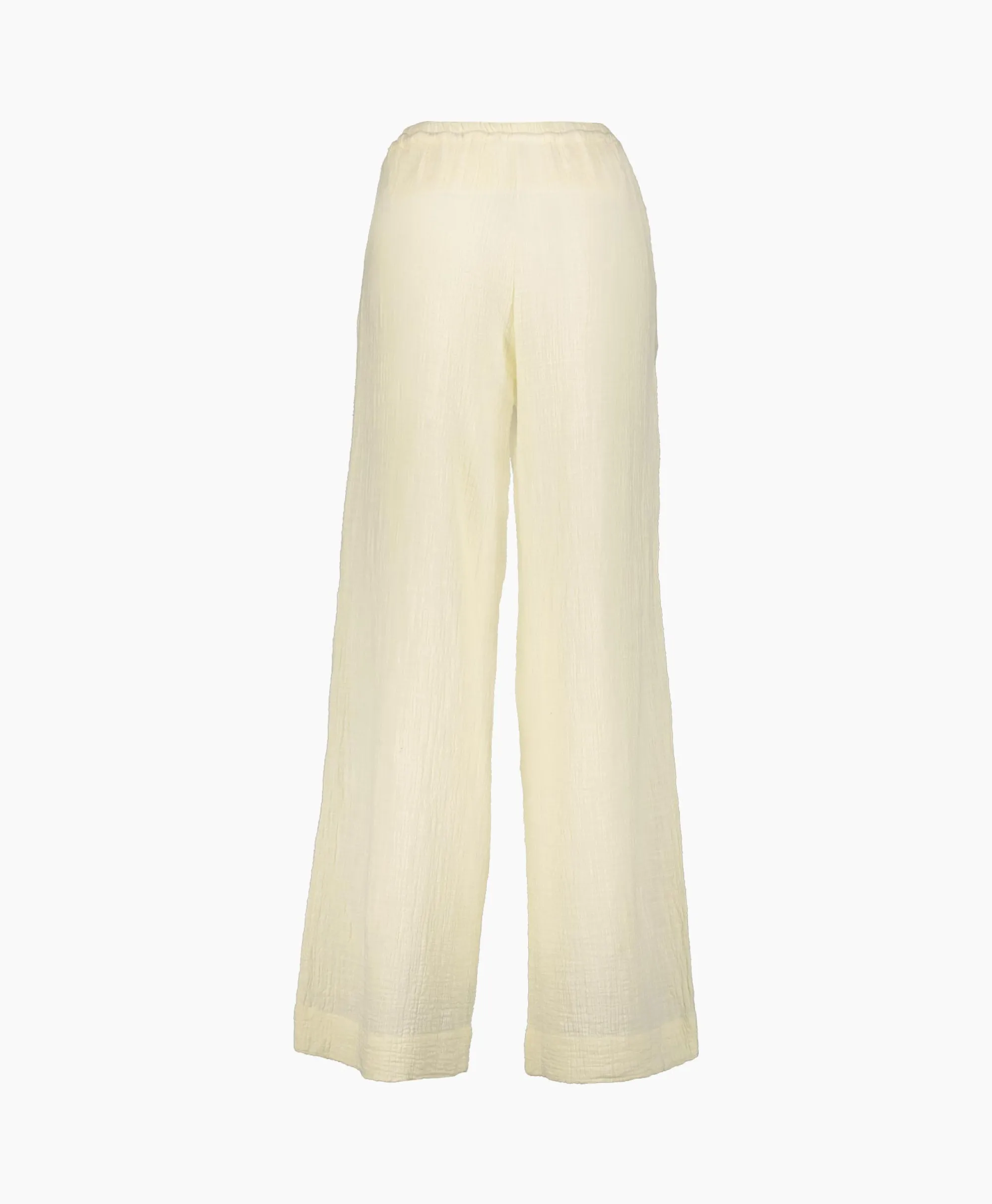 Sea Me Happy Pantalon Riley Bamboo Licht Geel*Dames Broeken