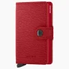 Secrid Portemonnee Miniwallet Crisple Rood*Dames Portemonnees