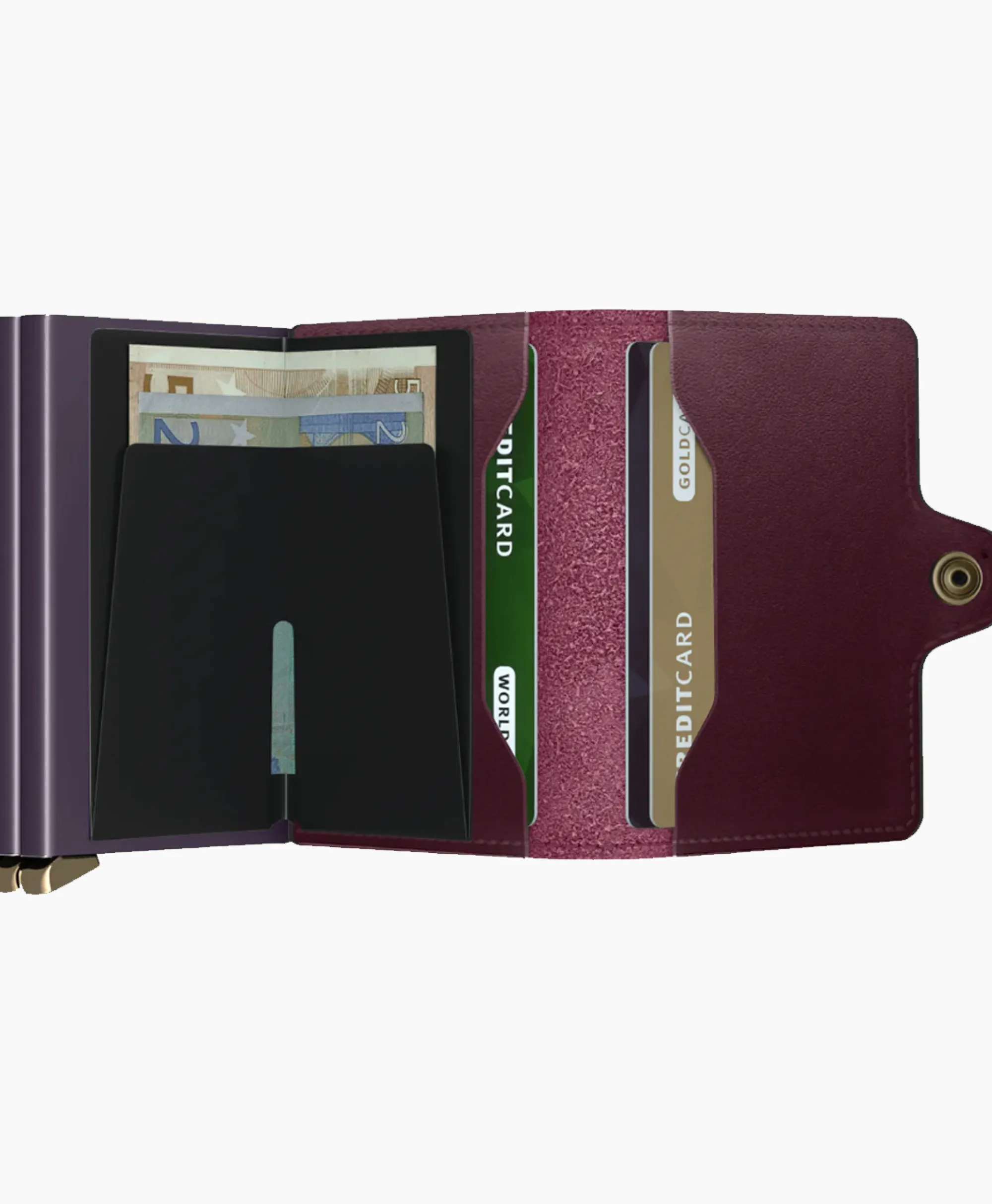 Secrid Portemonnee Premium Twinwallet Dusk Rood*Dames Portemonnees