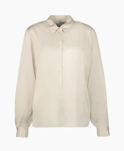 Selected Femme Blouse Talia-Franziska Ls Shirt B Off White*Dames Blouses