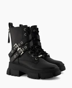 Steve Madden Enkellaars Traction Zwart*Dames Laarzen